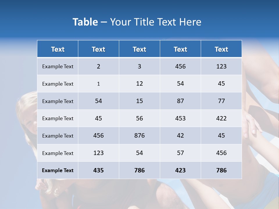 Kids Summer Vacation PowerPoint Template