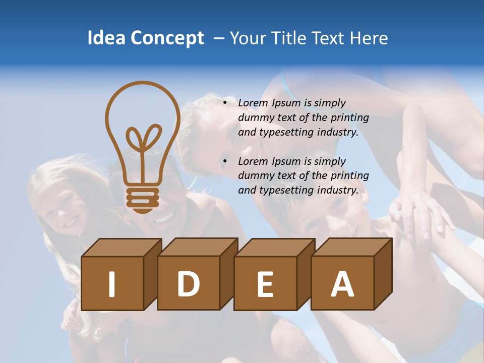 Kids Summer Vacation PowerPoint Template