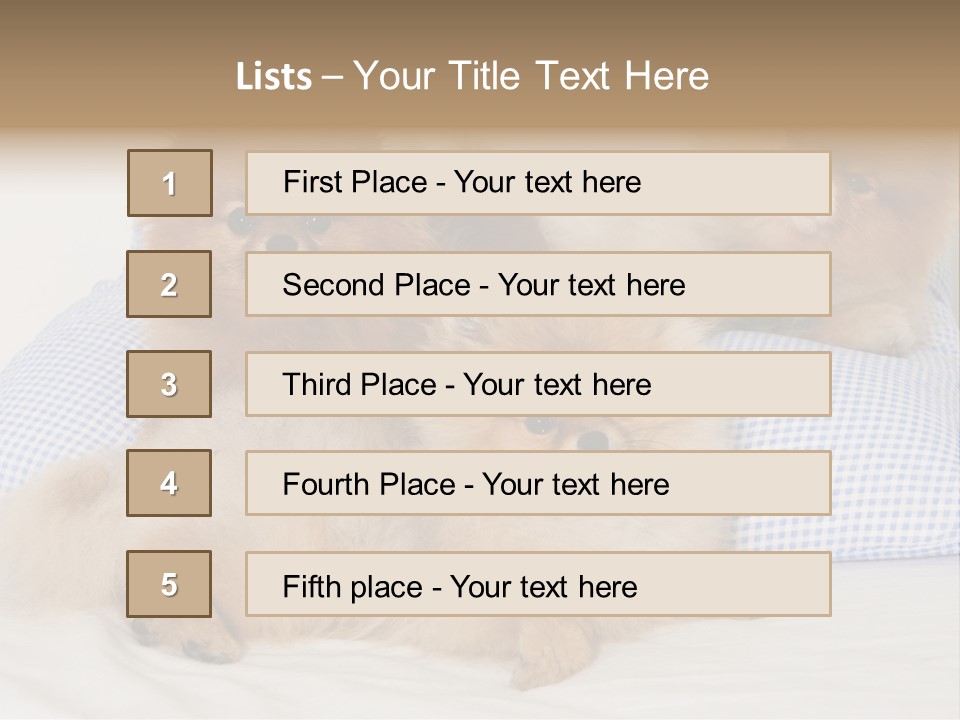 Sweet Dogs PowerPoint Template