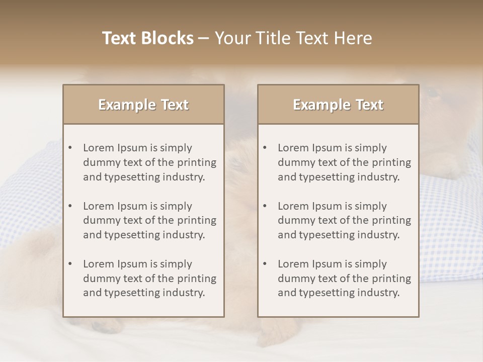 Sweet Dogs PowerPoint Template