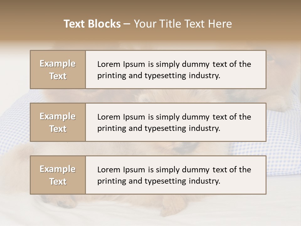 Sweet Dogs PowerPoint Template