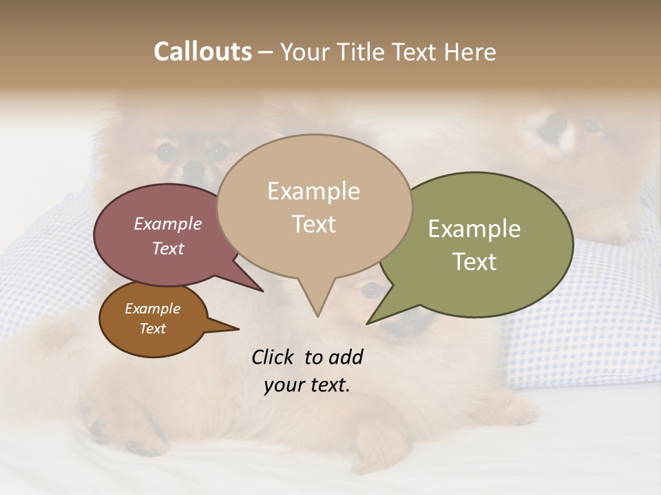 Sweet Dogs PowerPoint Template