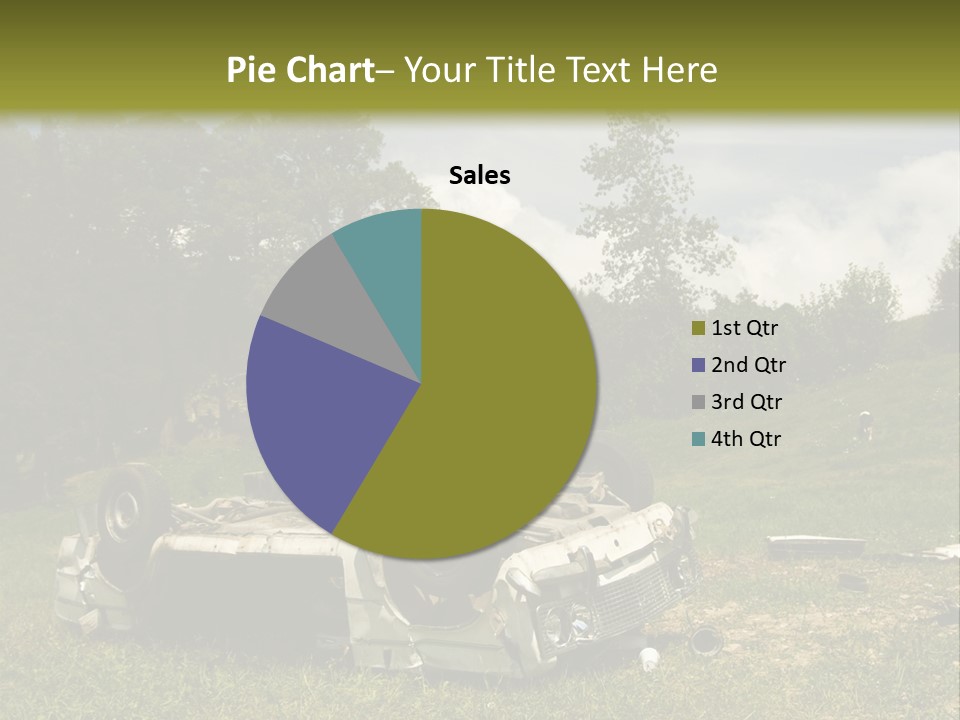 Car Wreck PowerPoint Template