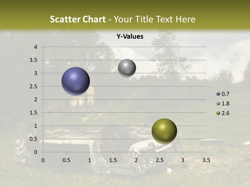 Car Wreck PowerPoint Template