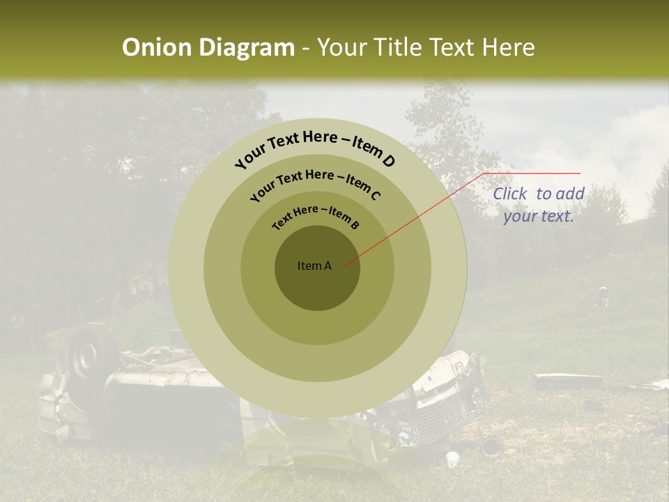 Car Wreck PowerPoint Template