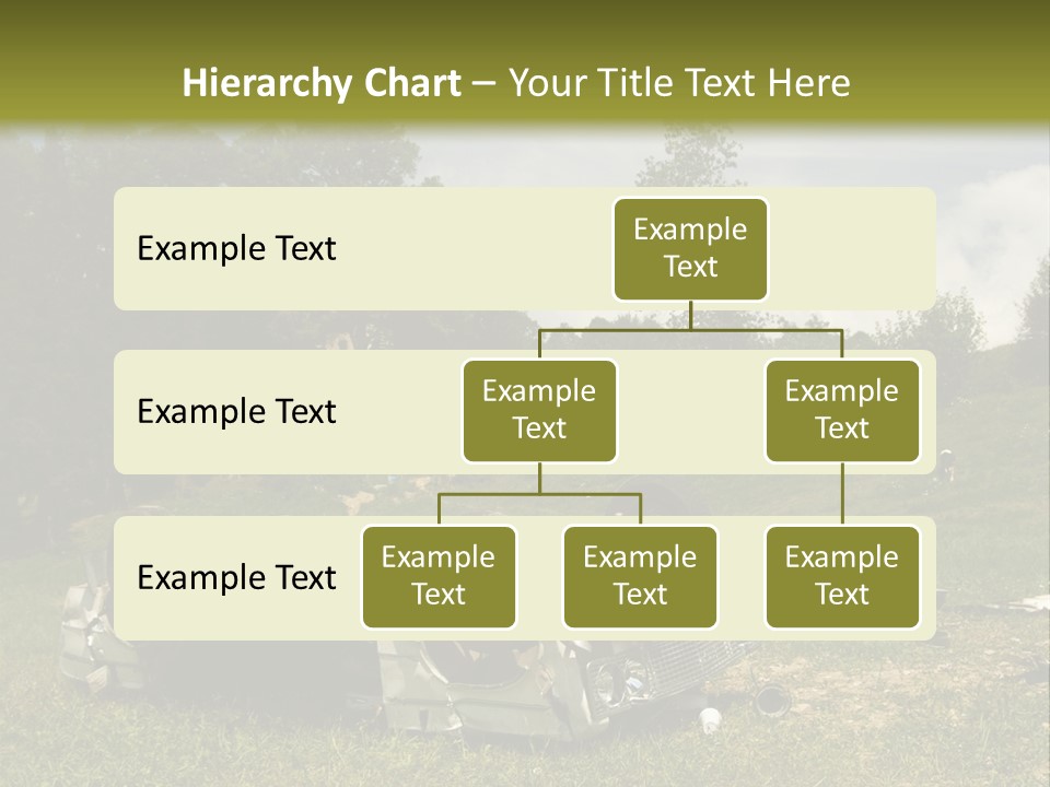 Car Wreck PowerPoint Template