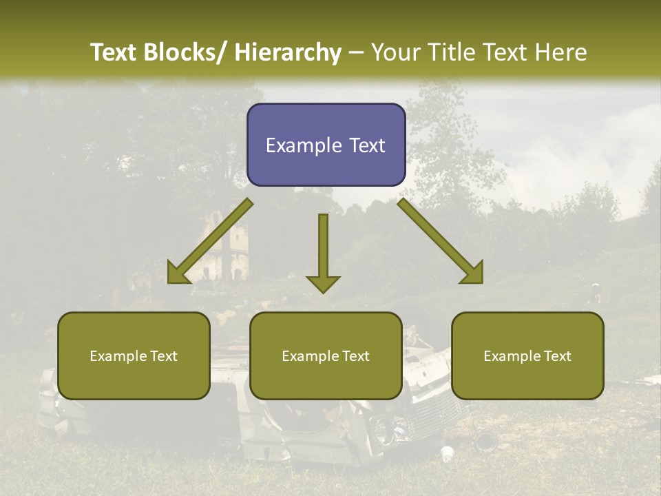 Car Wreck PowerPoint Template