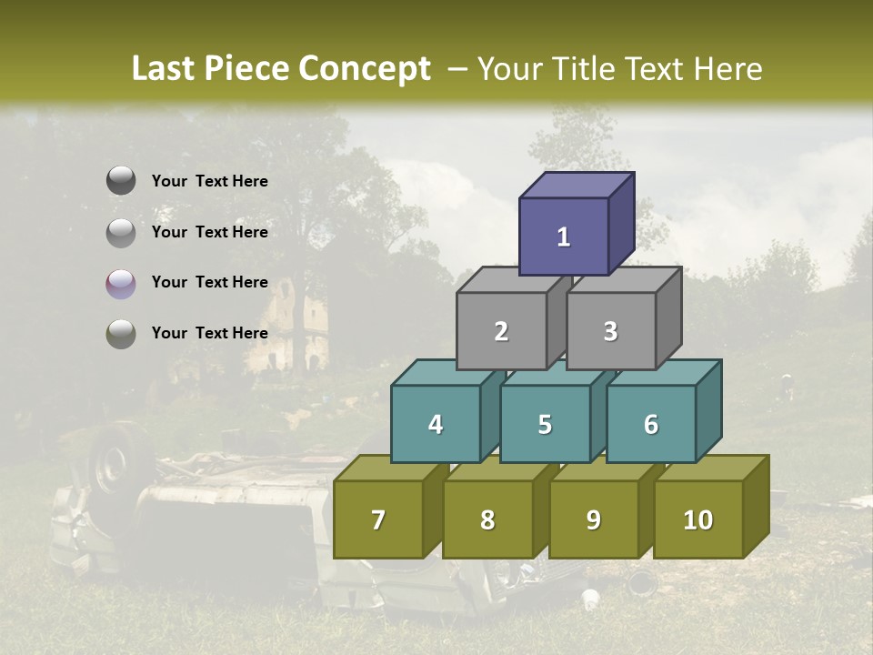 Car Wreck PowerPoint Template