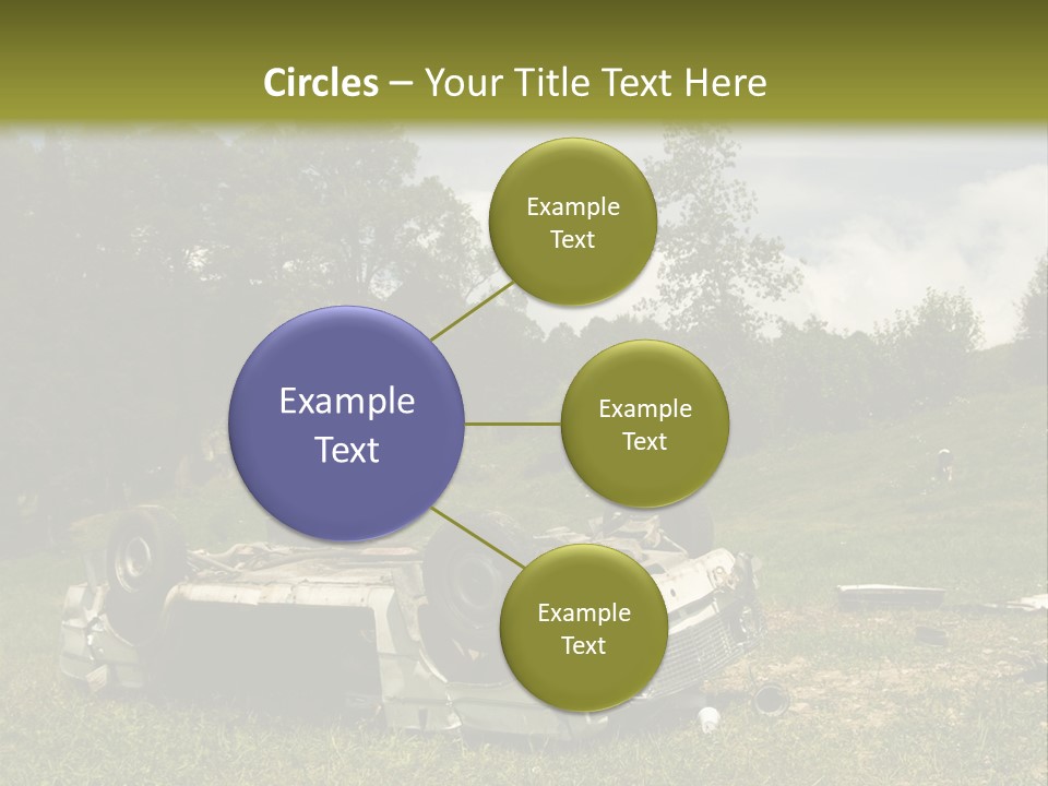 Car Wreck PowerPoint Template