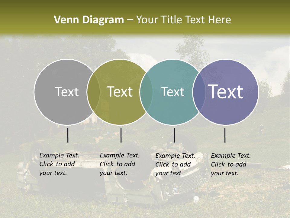 Car Wreck PowerPoint Template