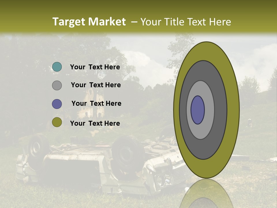 Car Wreck PowerPoint Template