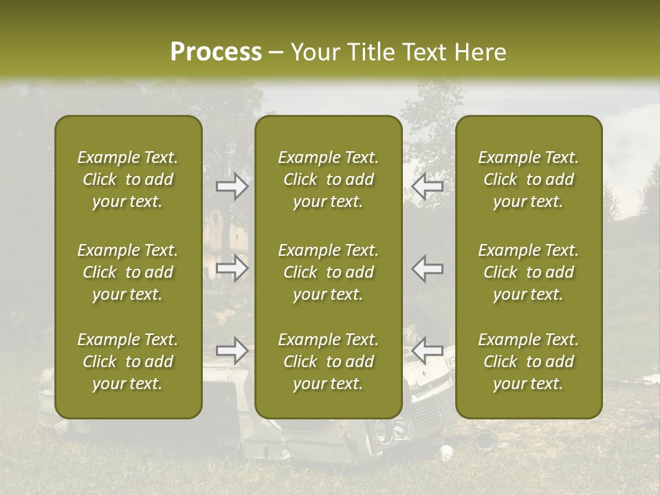 Car Wreck PowerPoint Template