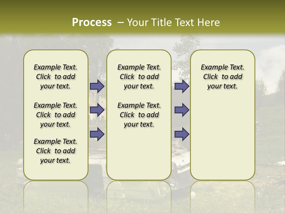 Car Wreck PowerPoint Template