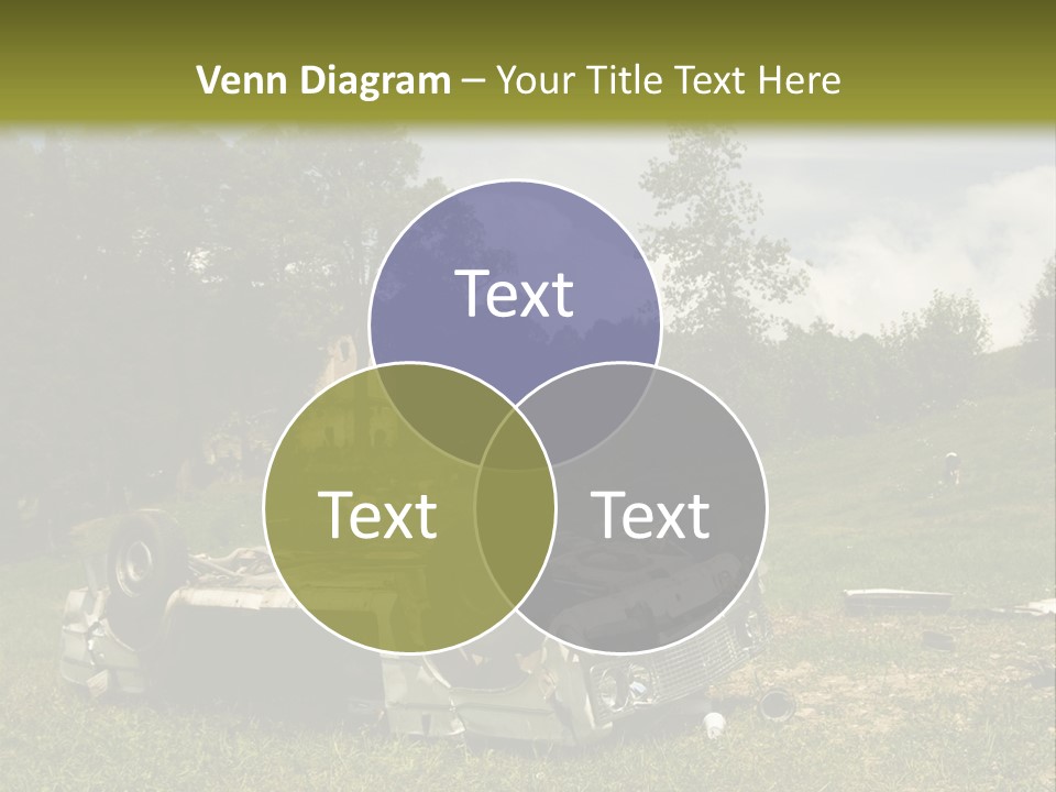 Car Wreck PowerPoint Template