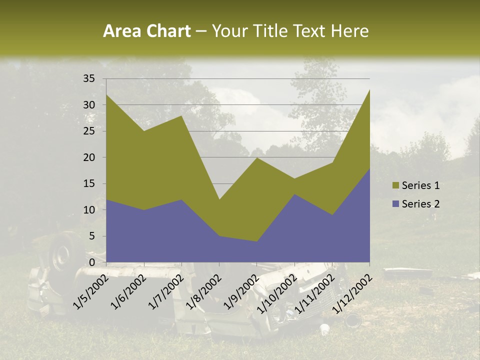 Car Wreck PowerPoint Template
