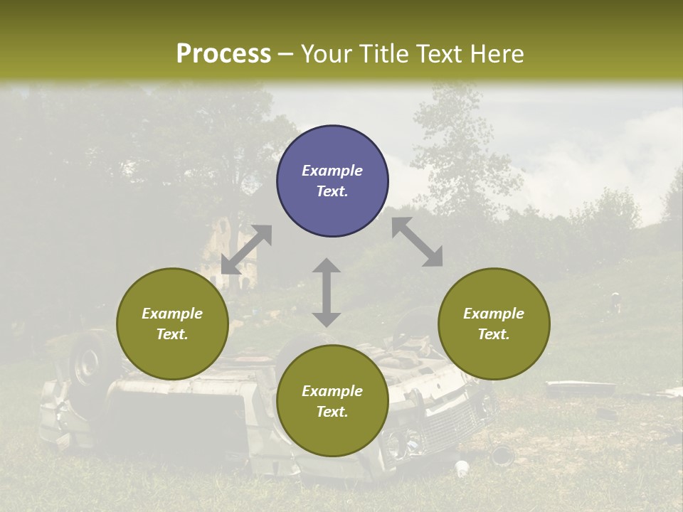 Car Wreck PowerPoint Template