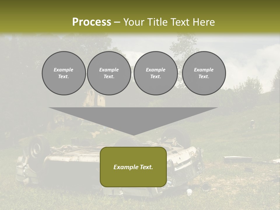 Car Wreck PowerPoint Template