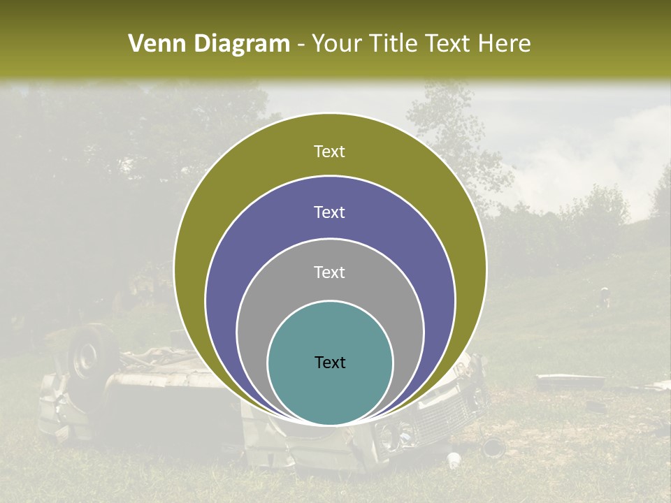 Car Wreck PowerPoint Template