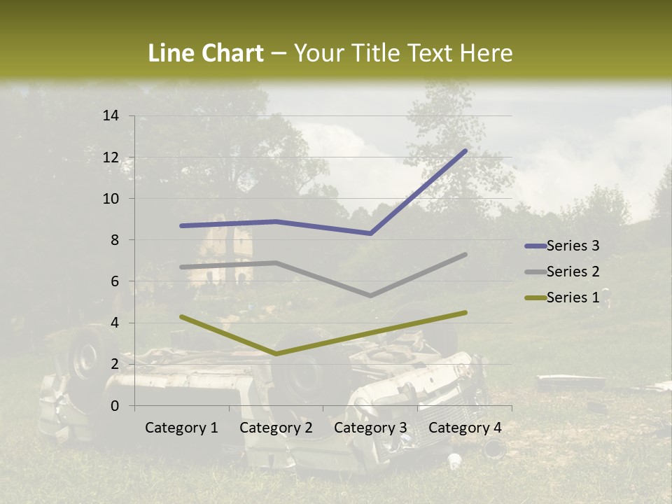 Car Wreck PowerPoint Template