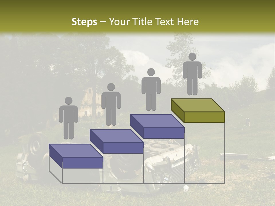 Car Wreck PowerPoint Template