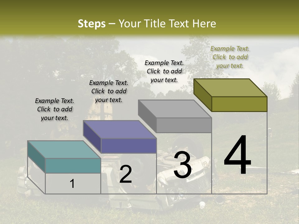 Car Wreck PowerPoint Template