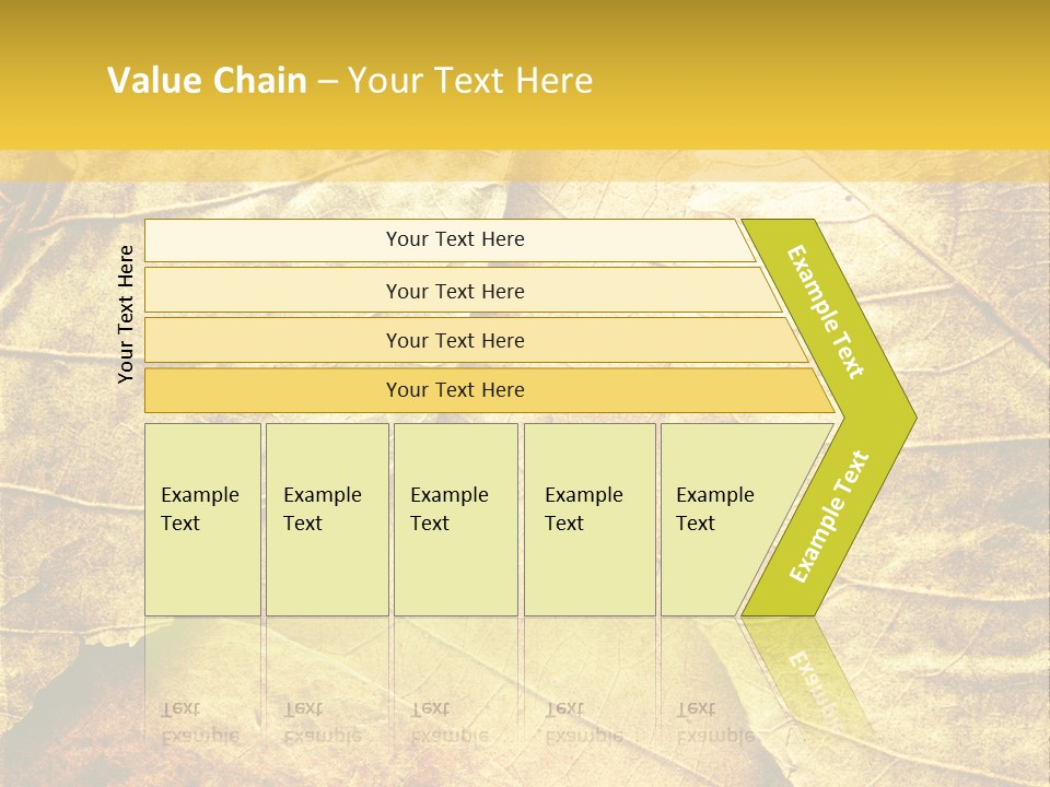 Pattern October Closeup PowerPoint Template