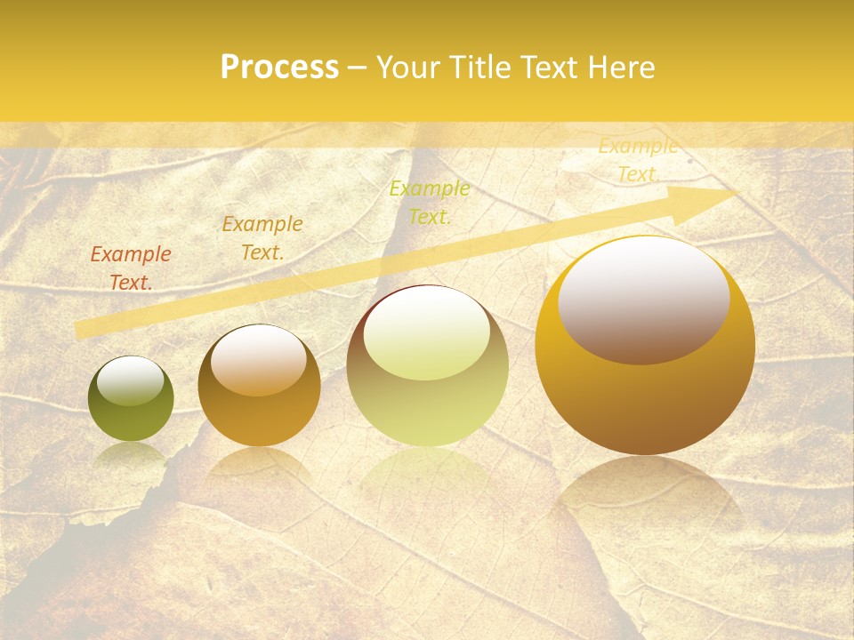 Pattern October Closeup PowerPoint Template
