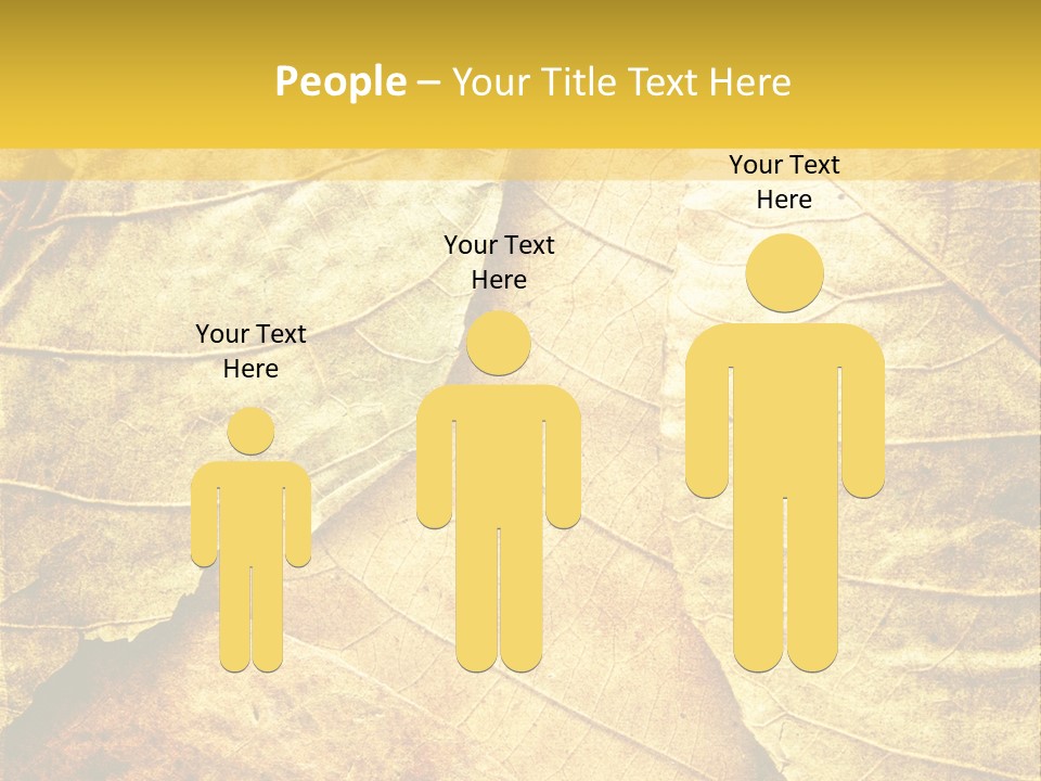 Pattern October Closeup PowerPoint Template