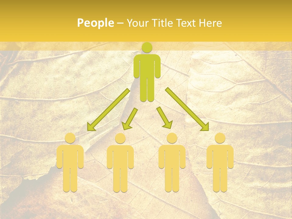 Pattern October Closeup PowerPoint Template