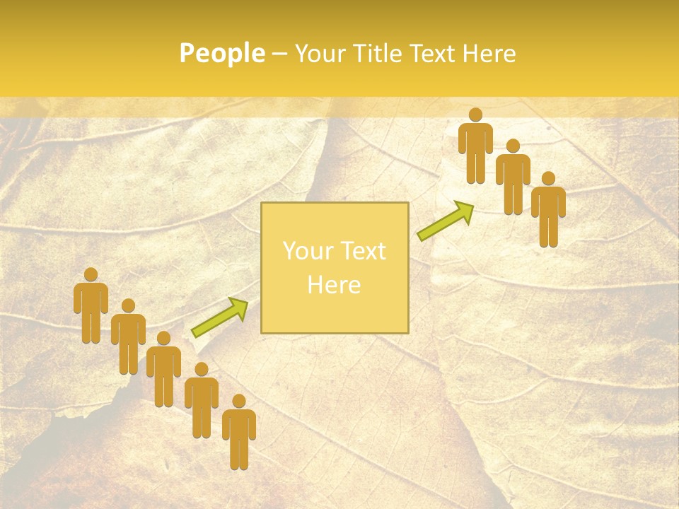 Pattern October Closeup PowerPoint Template