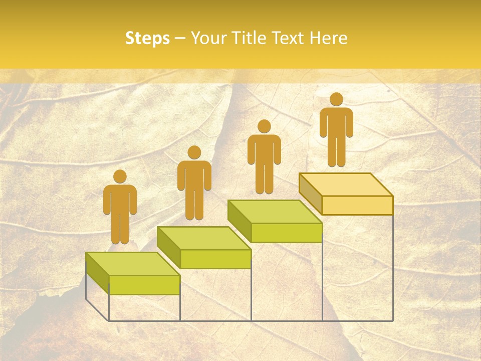 Pattern October Closeup PowerPoint Template