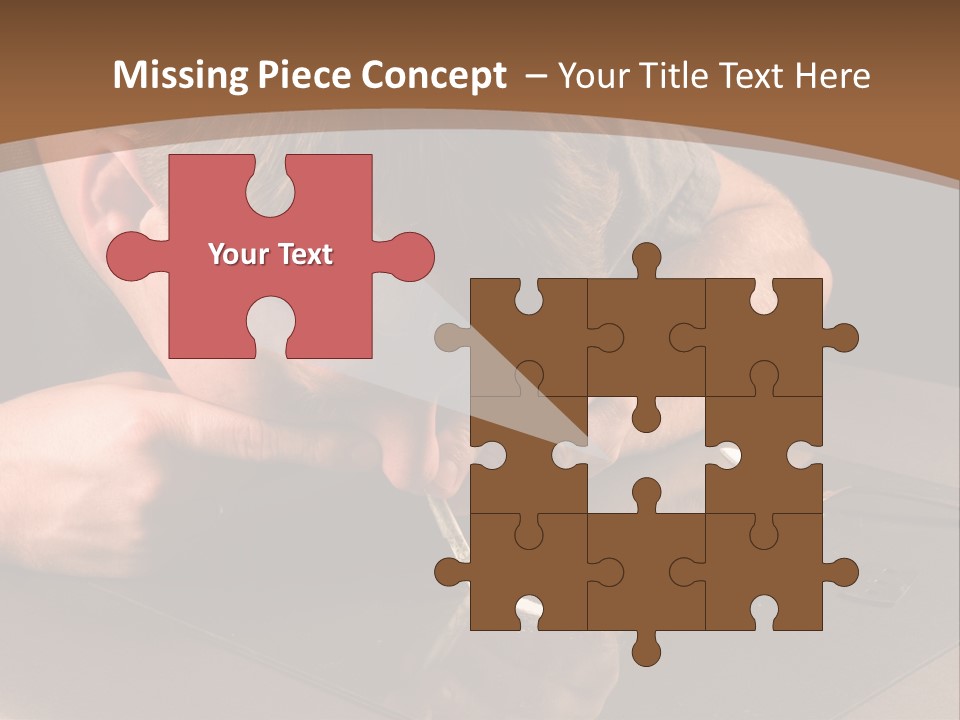 Guy Sniffing Coke PowerPoint Template