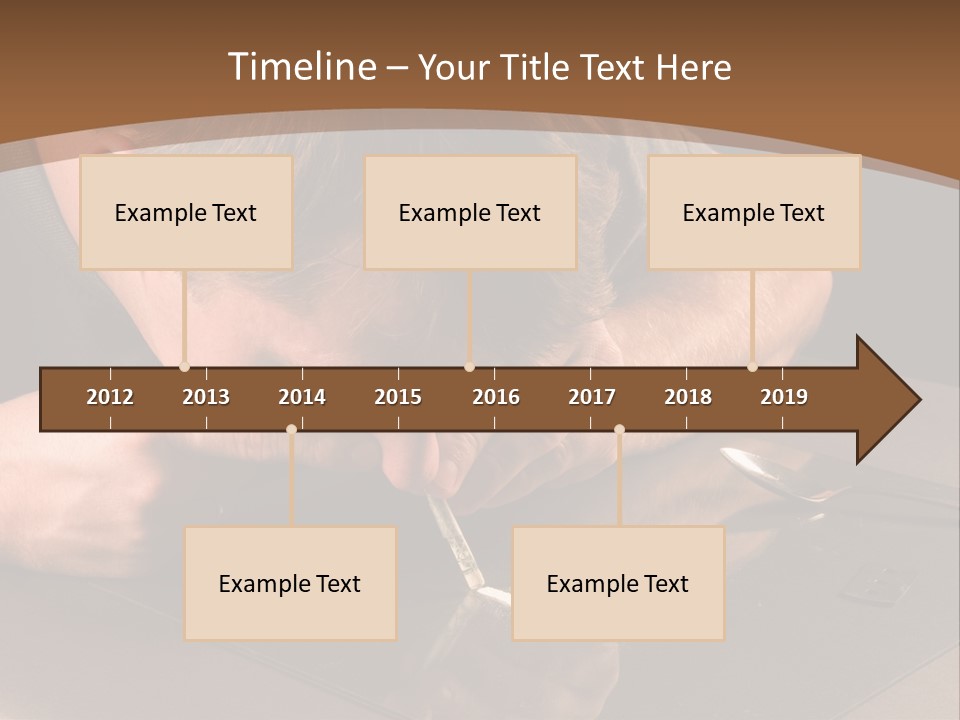 Guy Sniffing Coke PowerPoint Template