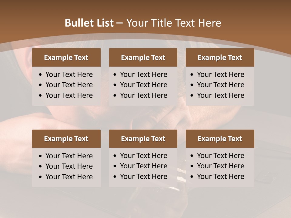 Guy Sniffing Coke PowerPoint Template