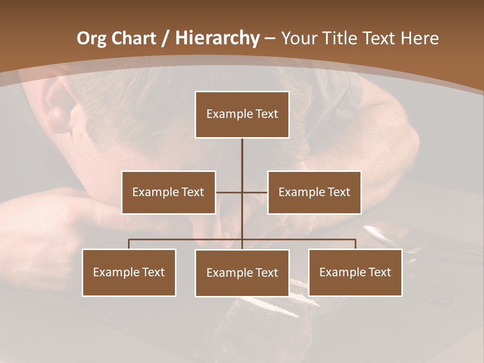 Guy Sniffing Coke PowerPoint Template