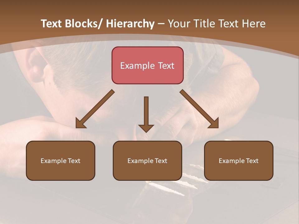 Guy Sniffing Coke PowerPoint Template