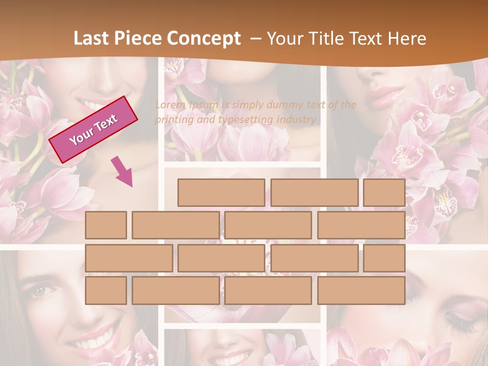 Conference Toon Writing PowerPoint Template