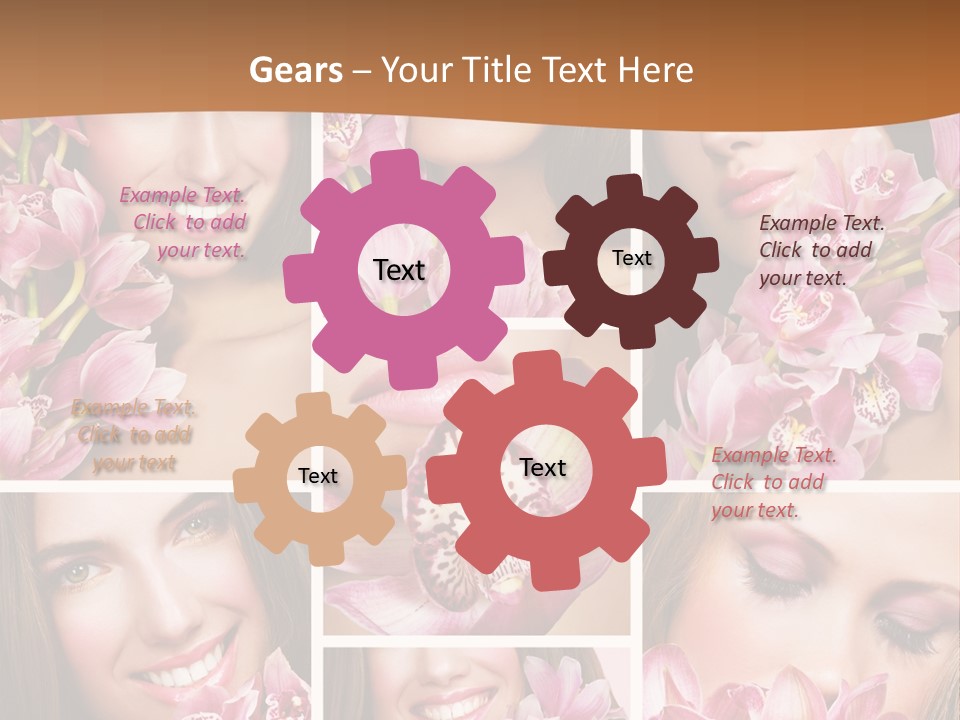 Conference Toon Writing PowerPoint Template