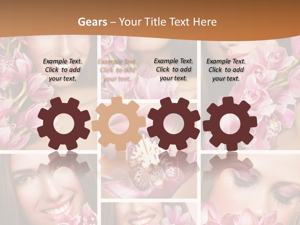 Conference Toon Writing PowerPoint Template