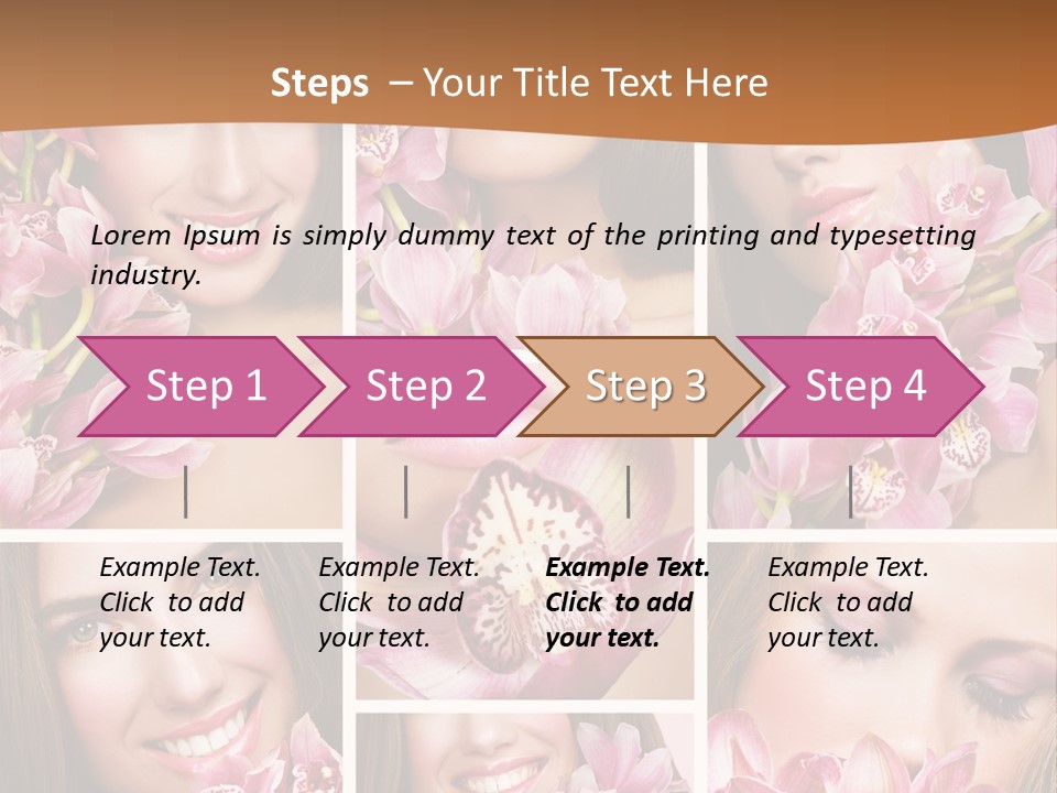 Conference Toon Writing PowerPoint Template