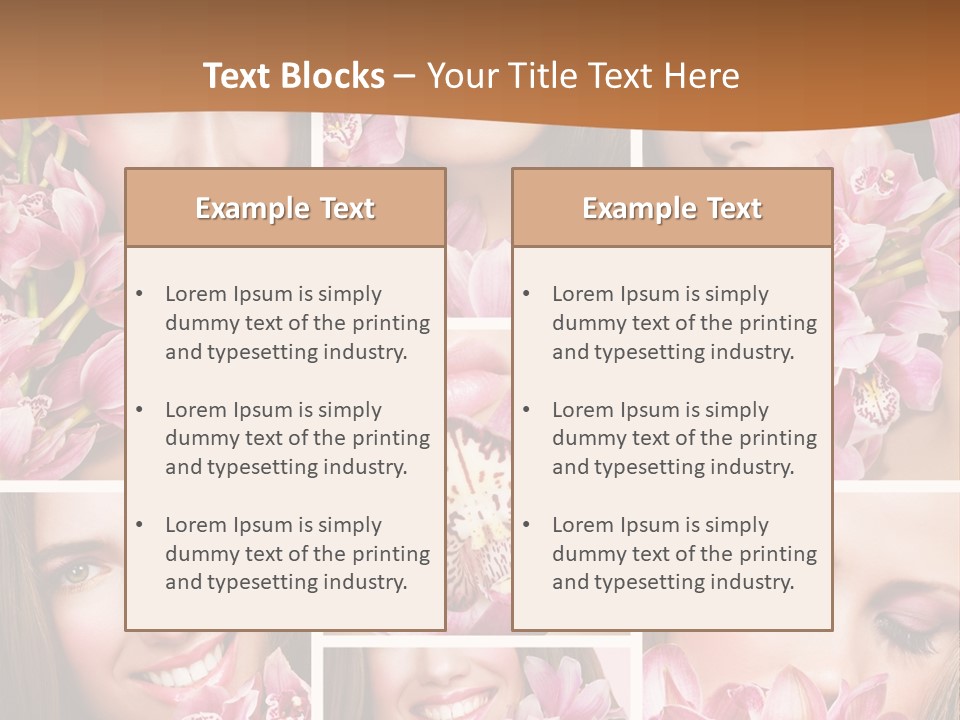 Conference Toon Writing PowerPoint Template