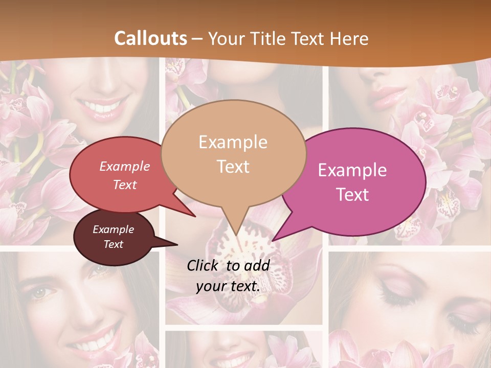 Conference Toon Writing PowerPoint Template