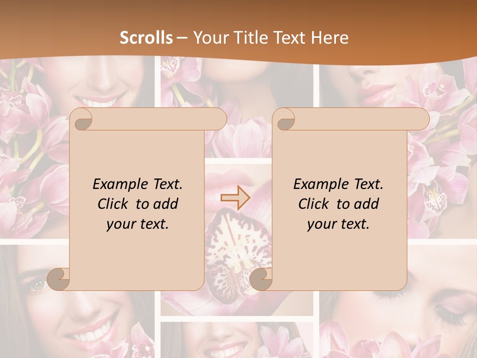 Conference Toon Writing PowerPoint Template