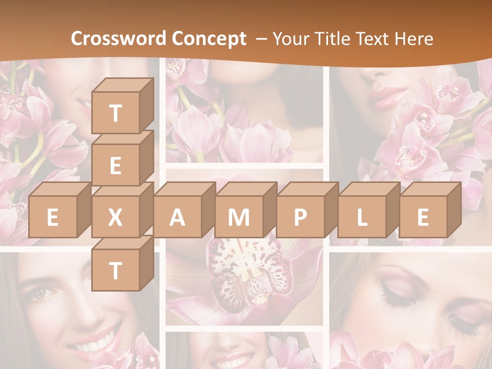 Conference Toon Writing PowerPoint Template