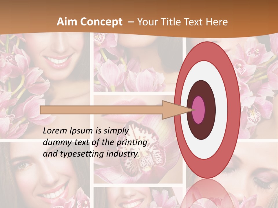 Conference Toon Writing PowerPoint Template