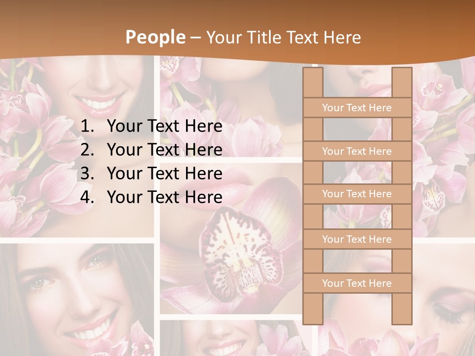 Conference Toon Writing PowerPoint Template