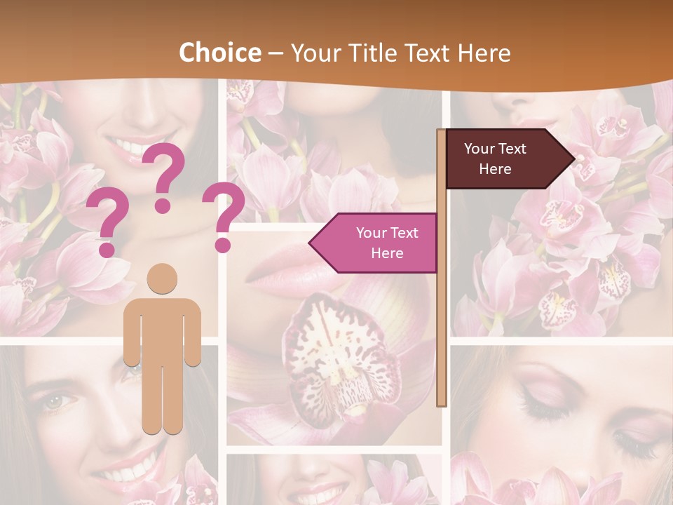 Conference Toon Writing PowerPoint Template