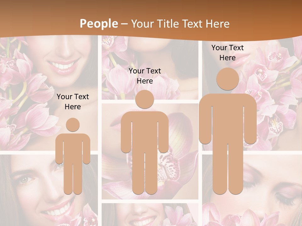 Conference Toon Writing PowerPoint Template