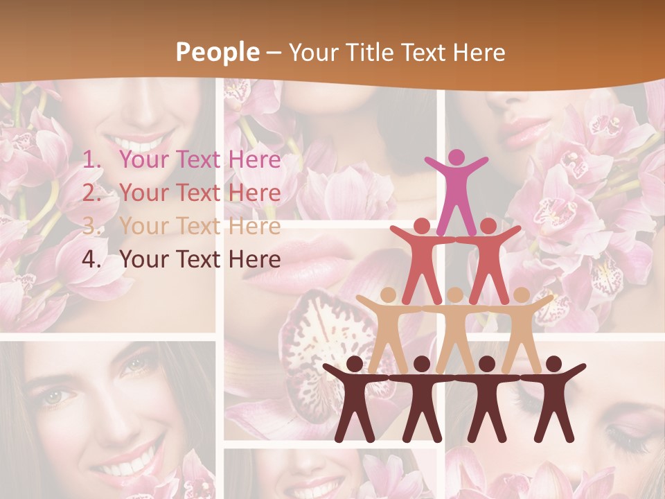 Conference Toon Writing PowerPoint Template