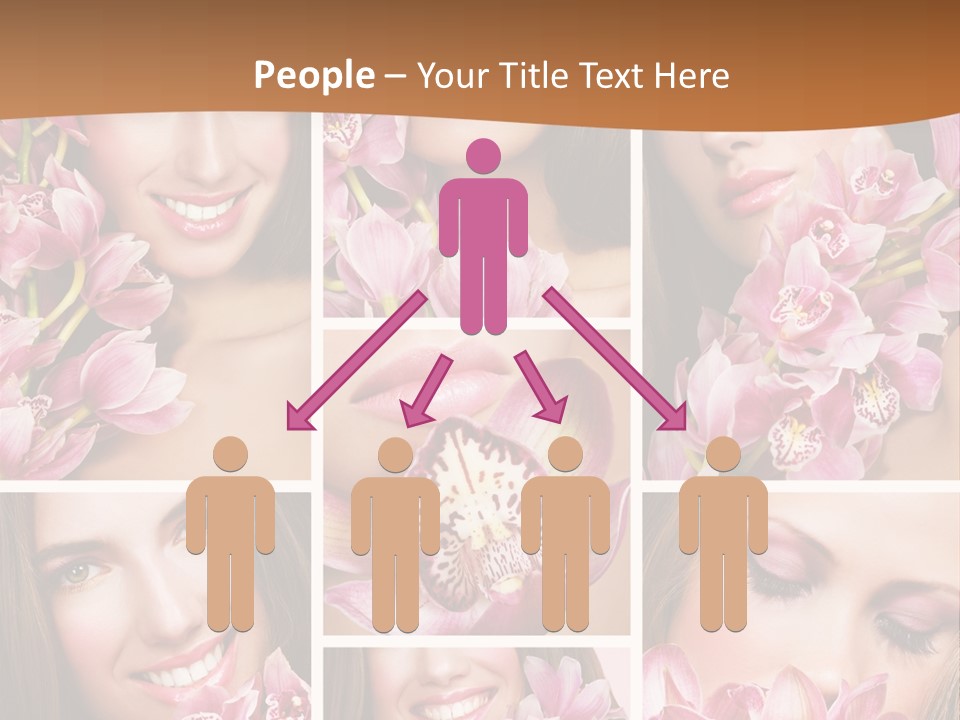 Conference Toon Writing PowerPoint Template